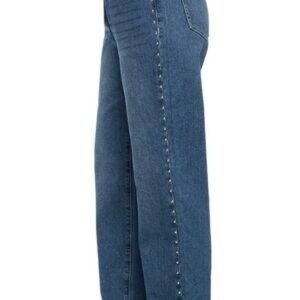 NWT Express Women's Embellished Straight Leg Jean, Size 12